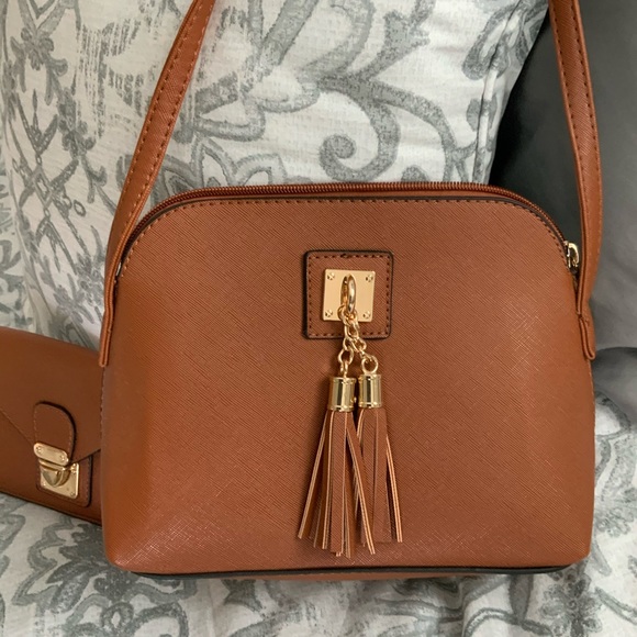 Purse & Wallet Set Brown - Picture 3 of 10